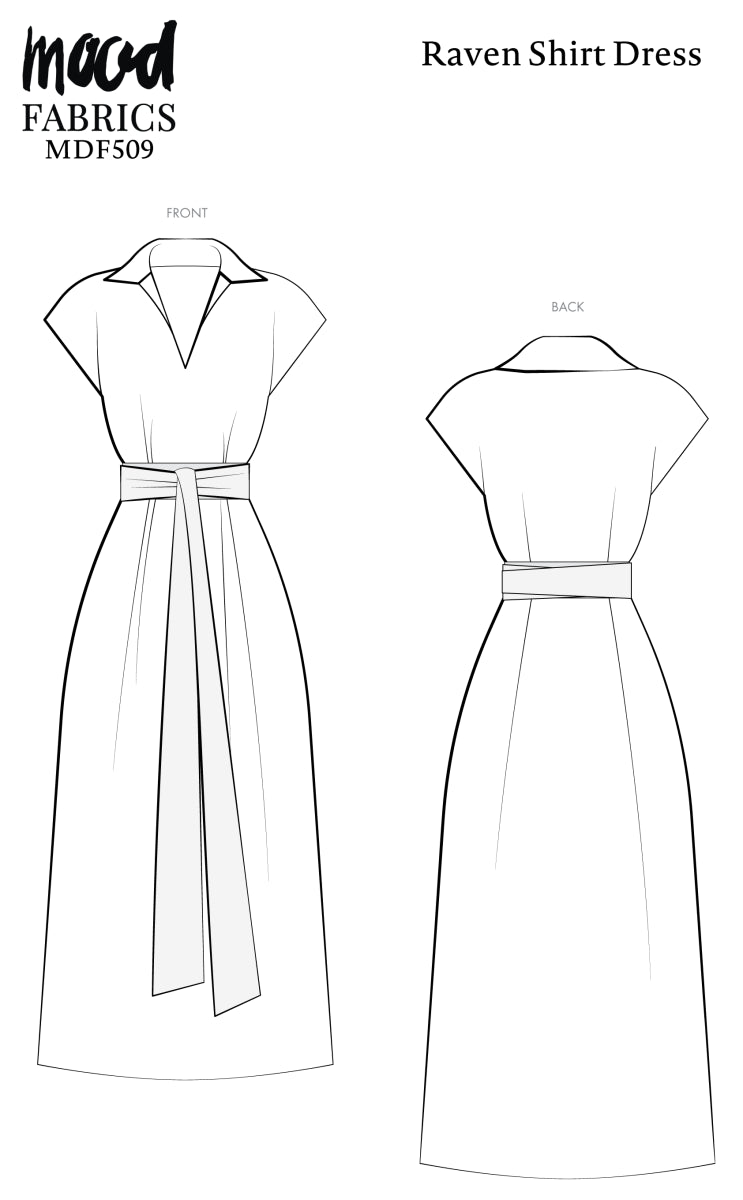 The Mood Raven Shirt Dress (Two Sessions)